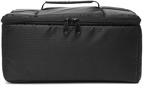 Camera Insert Bag Camera Case, Water Resistant Camera Bag Insert Portable Inner Bag, Shockproof DSLR SLR Cameras Padded Storage Bag, Inner Case Bags (Black) by Lizbin