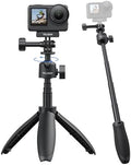 TELESIN 46cm/18.1in Mini Selfie Stick Tripod for All Action Camera by telesin
