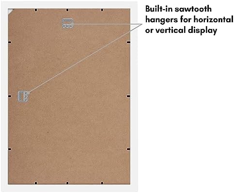 Americanflat 12x18 Picture Frame - Engineered Wood - White - Image 6