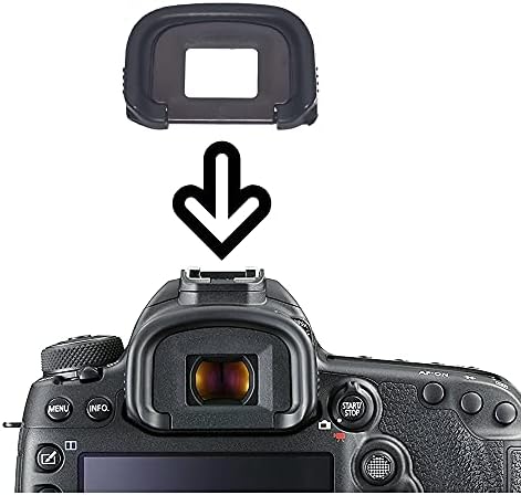5d iv Eyecup Viewfinder Compatible for Canon 5D Mark IV III 5DR 5DS, 7D 7D Mark II Camera (2 Packs), Replaces EG Eyecup - Image 3