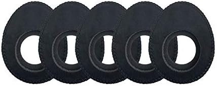 OPENMOON Oval Large Viewfinder Eyecushion for Alexa Mini Amira Cameras (Ultrasuede /5packs) (Black) by OPENMOON%C2%AE