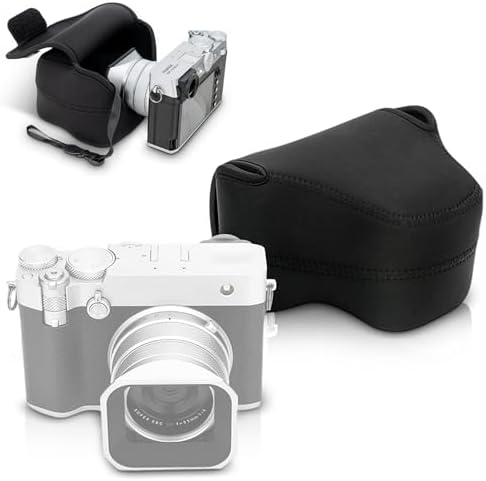 JJC Soft Neoprene GFX100RF Camera Case Bag for Fuji Fujifilm GFX100RF Pouch by JJC