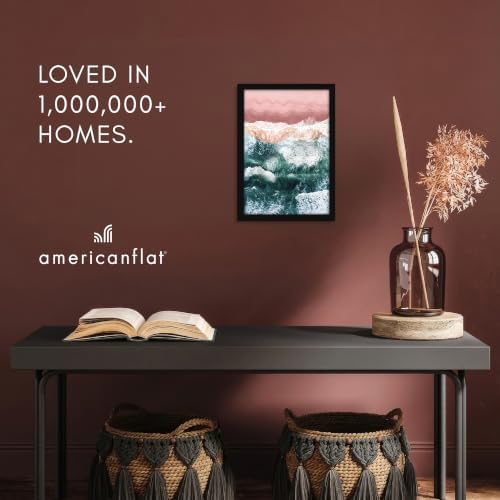 Americanflat 8x20 Picture Frame - Engineered Wood - Black - Image 6