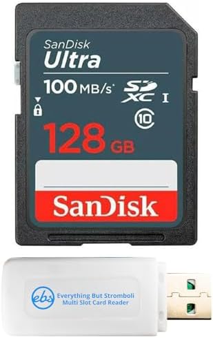 SanDisk 128GB UHS-I Ultra Memory Card Class 10 Card for Photos and Videos by EverythingButStromboli