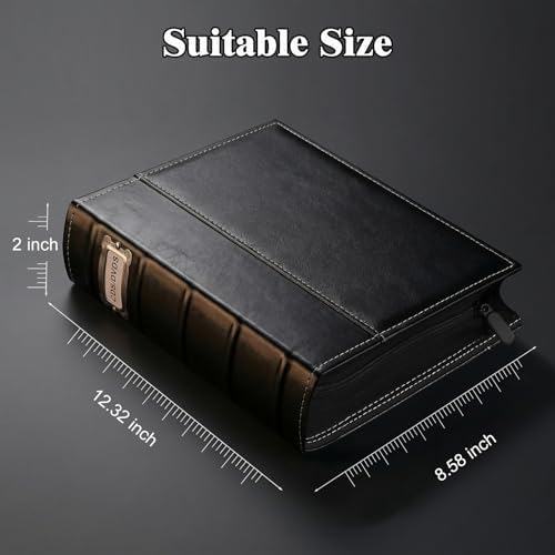 CD DVD Storage Binder 3 Pack, Holds 168 Discs and 84 Booklets with Tag Slots, Portable Media Disc Organizer for Blu ray, Music, Video Games, Home Collection and Car (Black Pages) - Image 4