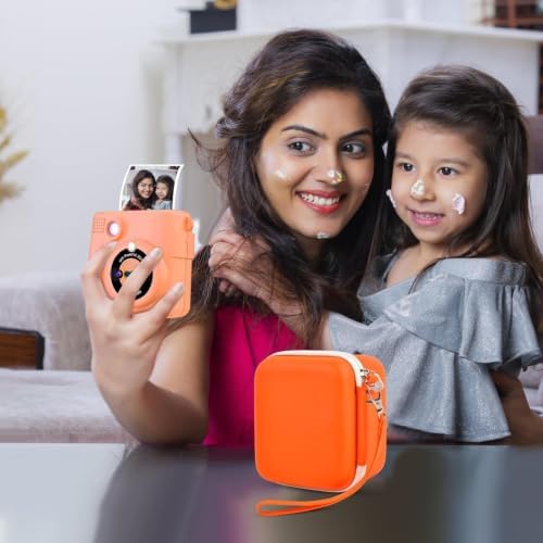 PAIYULE Kids Instant Print Camera Case for ESOXOFFORE for Dylanto Orange - Image 6
