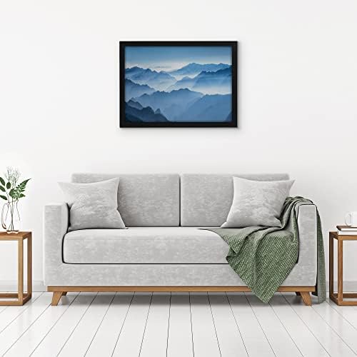 Americanflat 19x27 Poster Frame - Engineered Wood - Black - Image 5