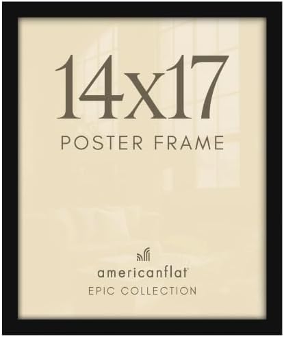 Americanflat 14x17 Picture Frame - Engineered Wood - Black by Americanflat