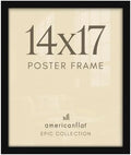 Americanflat 14x17 Picture Frame - Engineered Wood - Black by Americanflat