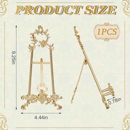 Novabright 9 Inch Ornate Metal Display Stand for Scrying Mirrors - Image 2
