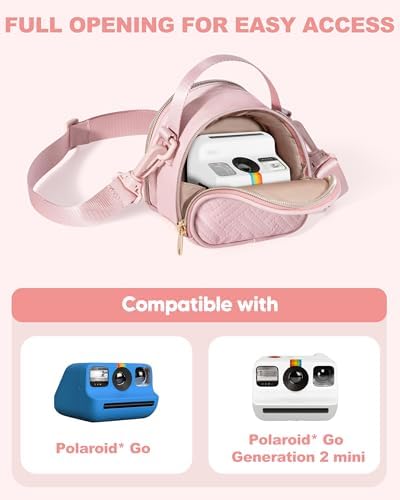Mini Camera Bag Compatible with Polaroid Go Gen2, Small Sling Bag - Image 2