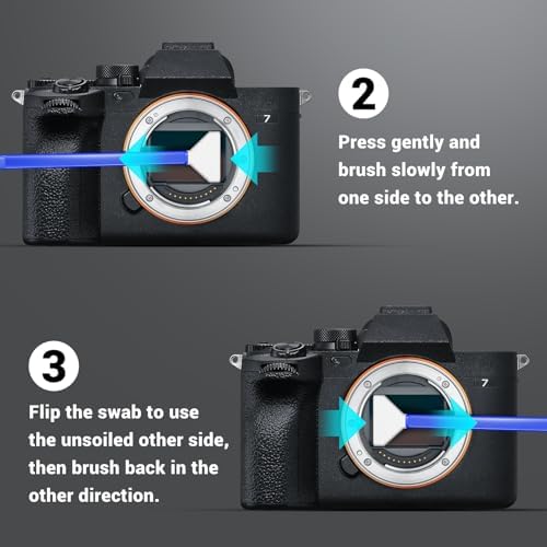 Updated Camera Lens Cleaning Kit, Camera Sensor Cleaning Kit Full Frame 10x - Image 5