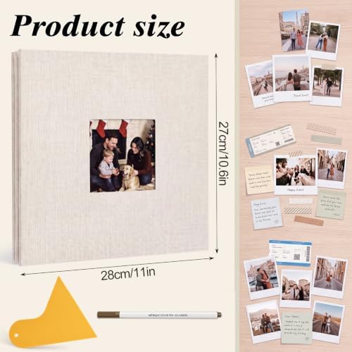 Photo Album Self Adhesive Scrapbook Album, for 4x6, 5x7 & 8x10 Photos - Image 2