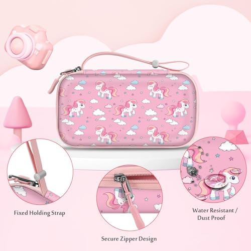 FINTIE Kids Camera Case for Instant Print Digital Cameras, Hard EVA Shell - Image 3