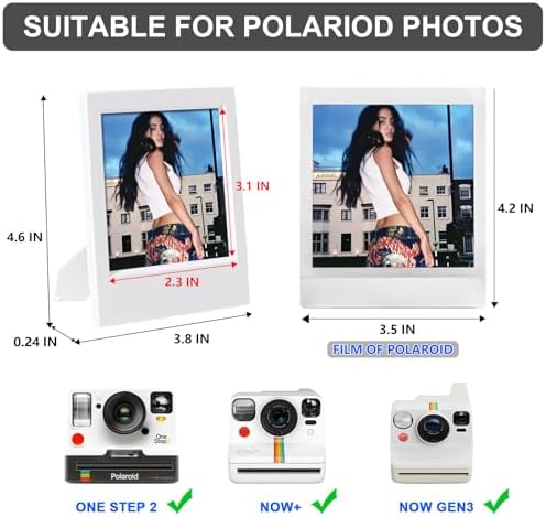 CAIYOULE Picture Frame for Polaroid Now/I-Type/Flip Instant Film Photo - Image 2