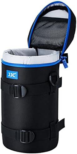 JJC Water Resistant Deluxe Lens Pouch Case Bag, Compatible with Canon EF RF 600mm f11 is STM / 100-400mm 4.5-5.6L is/EF 70-200mm 2.8L /EF 180mm 3.5L Macro/NK 80-200mm F2.8/70-200mm f2.8 G ED VR II - Image 3