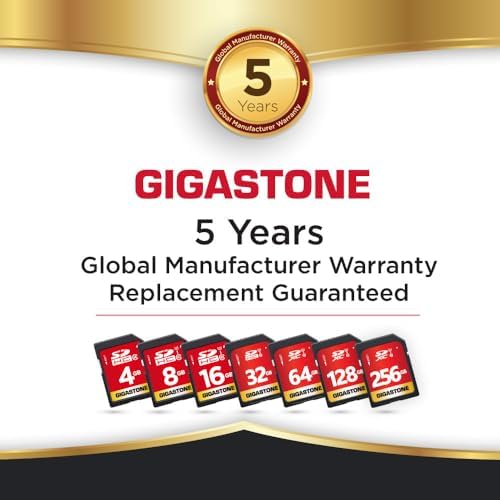 GIGASTONE 32GB SD Card 10-Pack UHS-I U1 Class 10 SDHC Memory Card High-Speed up to 80MB/s Full HD Video Compatible with Digital Camera, SPYPOINT TACTACAM WOSPORTS Trail Camera, with 10 Mini Cases - Image 7