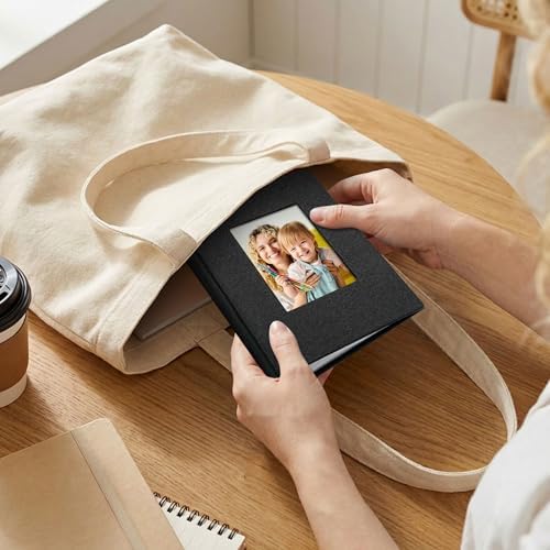 Vienrose 4x6 Mini Photo Album, 2 Pack, 52 Photos, Black - Image 6