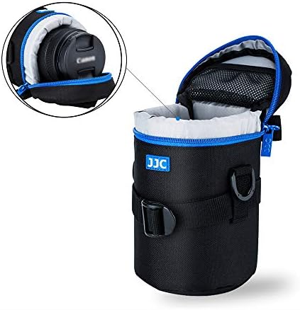 JJC Camera Lens Case Pouch, Padded Bag Fits Lens up to 3.1 x 6.1 (D x L) - Image 4