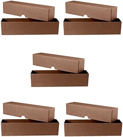 Guardhouse Single Row Storage Box for 2 x 2 Paper Staple Coin Holders in Half Dollar Brown Bundle of 5 by Guardhouse