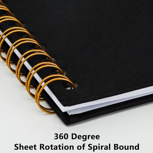 Scrapbook Photo Album, Linen Covered, 10x10 Inches, 20 Sheets/40 Pages - Image 5