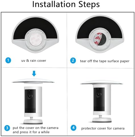 UV Rain Cover Compatible with Ring Outdoor Cam Plus(new-est Model) - Image 3