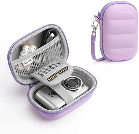 Digital Camera Case for CAMKORY/KODAK PIXPRO with SD Card Storage, Violet by YINKECASE
