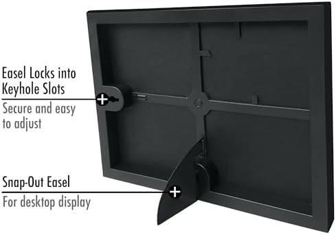 Americanflat 5x7 Picture Frame 12-Pack - Matted to 4x6 - Black - Image 5