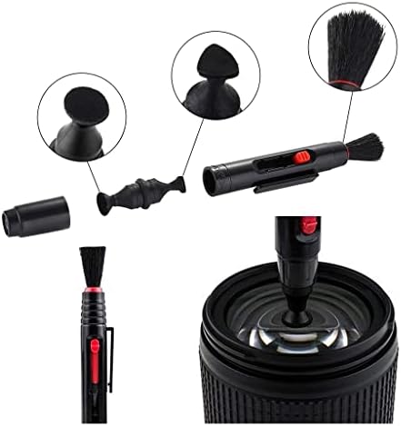 Camera Lens Cleaning Kit, Professional DSLR Lens Cleaning Tool with Waterproof Storage Bag, Air Dust Blower, Lens Cleaning Pen Brush, Cleaning Cloth, Empty Bottle, for DSLR Camera Cleaning Tool - Image 7