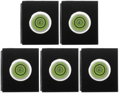 BESPORTBLE Camera Providing Stability and Protection Hot Shoe Cover with Spirit Level 5pcs Plastic Material for Accurate Leveling for Digital Cameras by BESPORTBLE