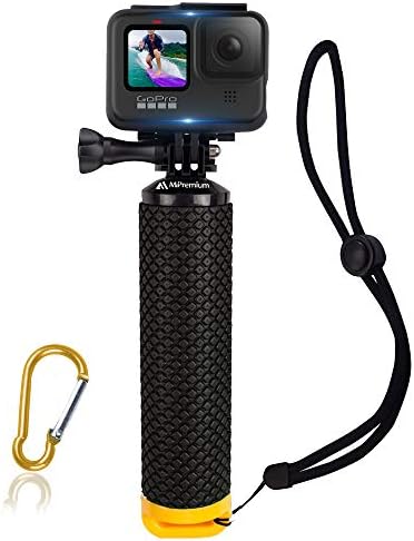 Floating Hand Grip Waterproof Monopod for GoPro Hero 13 12 11 10 9 8 7 6 5 by MiPremium