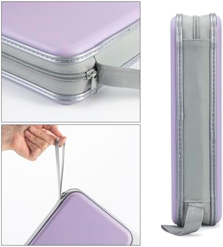 alavisxf xx CD Case, 96 Capacity Hard Plastic Organizer Wallet for Car - Image 2