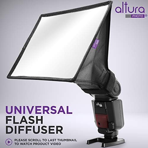 Altura Photo Flash Diffuser Softbox 9x7, Universal for Camera Speedlight - Image 2