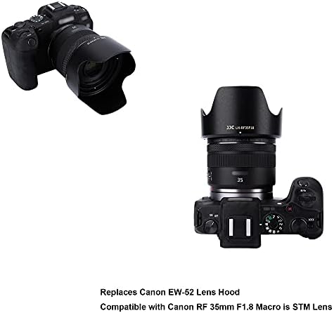 Tulip Lens Hood for Canon RF 35mm F1.8 Macro is STM, Replaces Canon EW-52 - Image 2