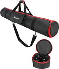 MagicLine Tripod Carrying Case Bag 47.2x7.9x7.9inch, with 2 Outer Pockets+1 Inner Pocket+3 Inner Compartments, Padded Carry Case for Light Stands,Mic Stands,Tripods,Monopods by MagicLine