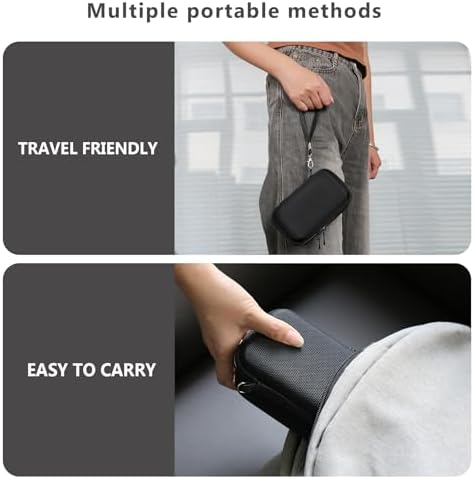 Hard Travel Case for Sony ZV-1, ZV-1F, ZV-1 II Digital Camera, Black - Image 6