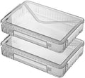 Clear Stackable Project Case, 2 Pack, for A4 by RHONZHAO