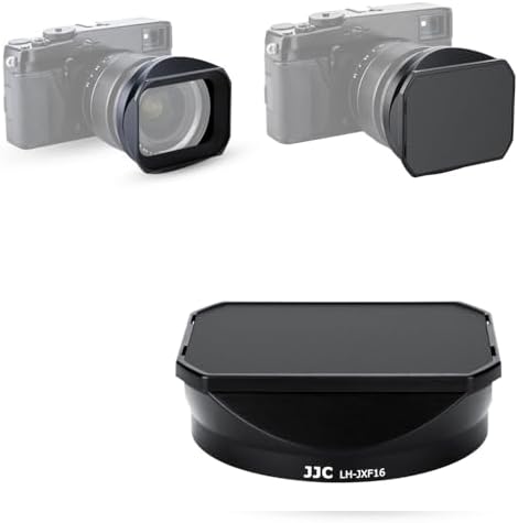 JJC Metal Lens Hood for Fuji XF 16mm F1.4 R WR Lens (Not for XF 16mm f2.8) - Image 2