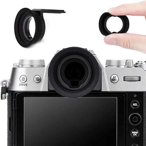 Extended X-T50 Eyecup Round Shape by Kiorafoto