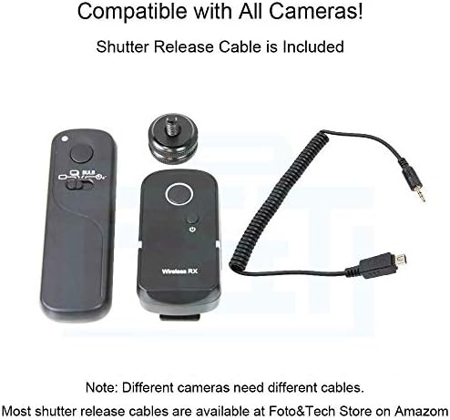 Foto&Tech 360 Any Angle 100m Wless Rmote Control Shutter Release (Compatible with Olympus E-M5 Mark II, E-M5, E-M1, E-M10, Pen-F, Pen E-PL8, Pen E-PL7, Pen E-P5) - Image 7