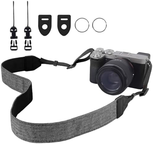 Camera Strap, Premuim Cotton Neck Shoulder Strap, Adjustable Neck Belt by Unknown