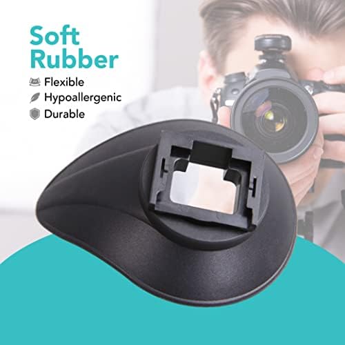 Foto&Tech Oval Soft Rubber A7 Eyecup, Eye Cup Cover Eyepiece Viewfinder Compatible with Sony α7II, α7SII, α7RII, α7R, α7S, α7, α58 - Image 2