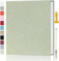 Photo Album Self Adhesive Pages Scrapbook 40 Pages, 11x10.6 GrassGreen by Aenbuslm