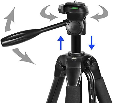 Ravelli APLT6M 72" Light Weight Aluminum Tripod/Monopod, with Carrying Bag and Universal Smartphone Mount Adapter - Image 3