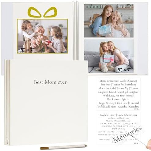 Vienrose Gift Self Adhesive Photo Album 11x10.7 40 Pages Beige by Vienrose