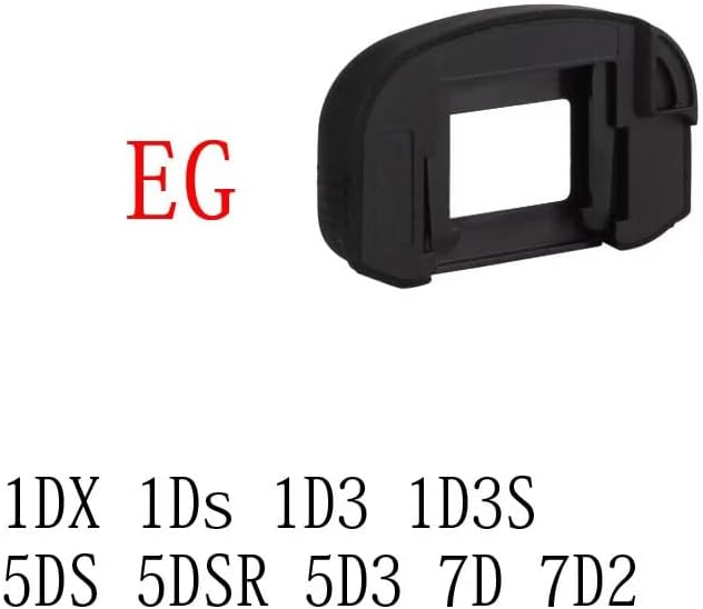 EG Eyecup Accessories are Compatible with Canon 5DS 5DSR 7D 7D2 1D3 1DX SLR Cameras to Protect the viewfinder Eyepiece - Image 4