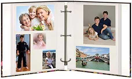 Pioneer Photo Albums TR-100D/CG Magnetic 3-Ring 100 Page Photo Album, Chocolate Garden Design - Image 3