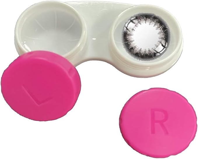 KISEER 8 Pack Colorful Contact Lens Case Box Holder Container Soak Storage Kit - Image 5