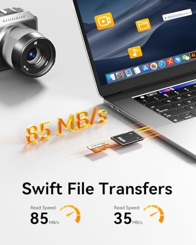 KOOTION Micro SD Card 64GB UHS-I microSDXC Flash Memory Card with Adapter, C10, U3, A1, V30, 4K UHD TF Card - Image 2