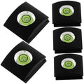5pcs Hot Shoe Mount Protectors with Spirit Level for Camera Stability and Accurate Positioning Durable Plastic Cover for Photography Compatible with Various DSLR Models by SEWOART